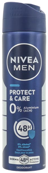 Nivea Deospray Men 150ml Protect Care